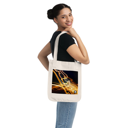 "Chaotic Disruption: An Abstract Exploration" - The Alien Eco-friendly Tote Bag