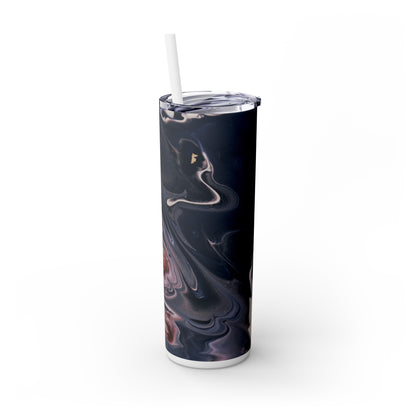 Meisterwerke der Musings - Der Alien Maars® Skinny Tumbler mit Strohhalm 20oz