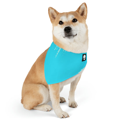 "A Breezy Skyscape: A Combination of Tradition and Modernity" - The Alien Pet Bandana Collar