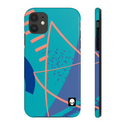 Geometrische Kunst: Eine Erforschung von Farbe und Form – The Alien Tough Phone Cases