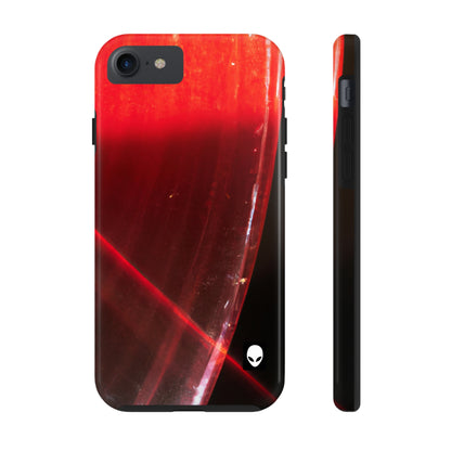 "Illuminating Reflection: Light and Shadow in Abstract Art" - The Alien Tough Phone Cases