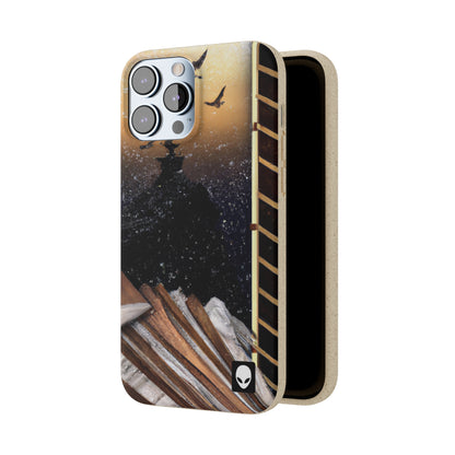 "A Tale of Storytelling Art: A Mixed Media Masterpiece" - The Alien Eco-friendly Cases