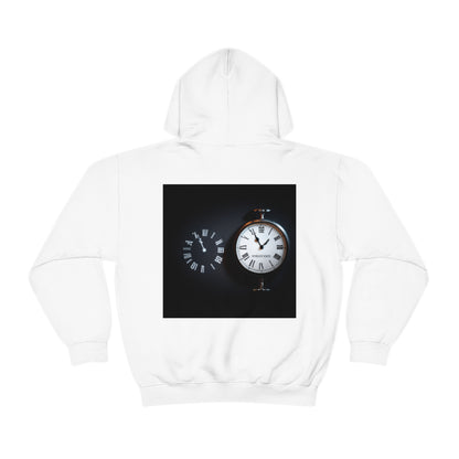 Zeitlose Visuals: Erkundung des Zeitkonzepts im Wandel der Zeit. - Der Alien-Unisex-Hoodie