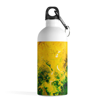 "Exploring Colorful Textures" - The Alien Stainless Steel Water Bottle