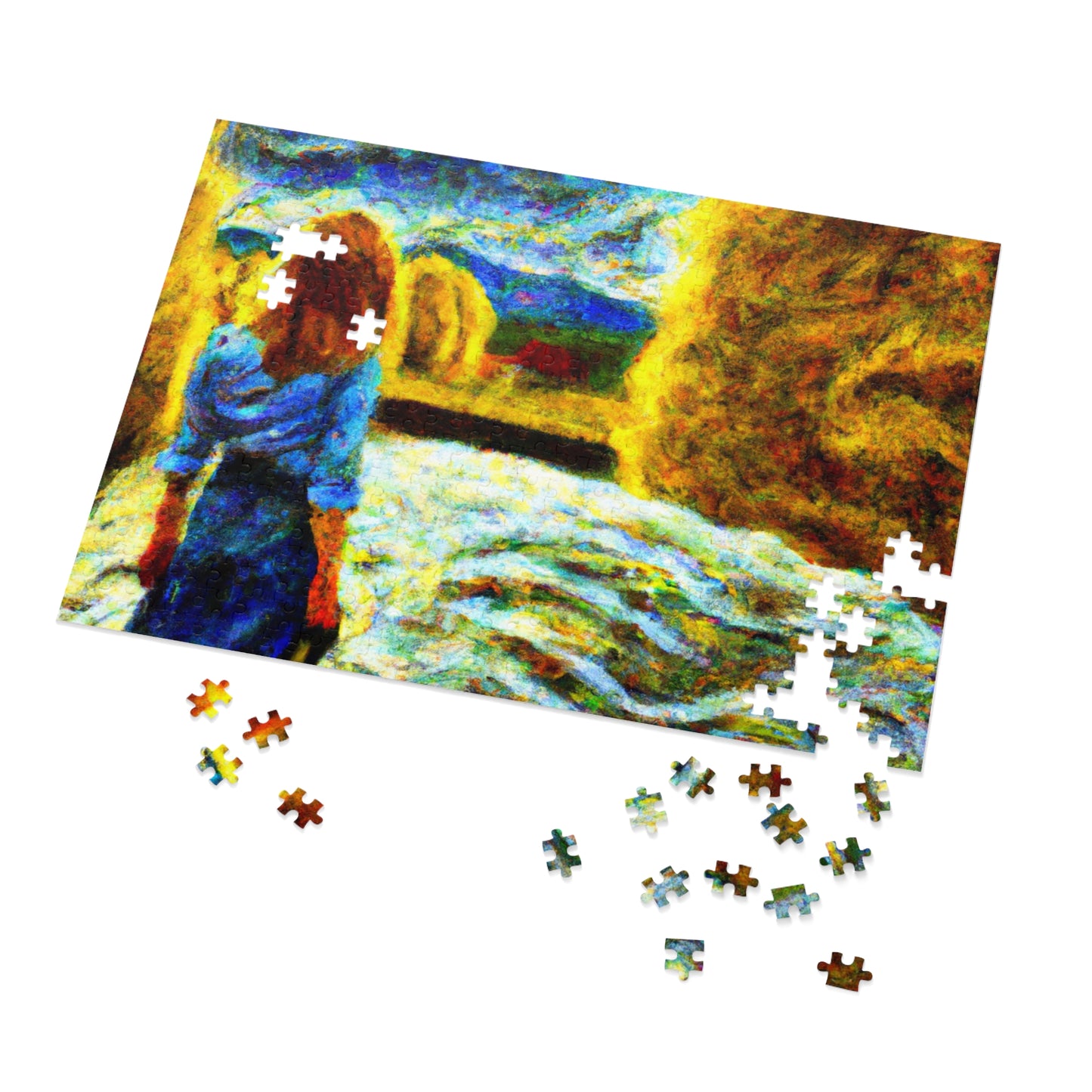 "Along the Riverbanks of Sorrows" - The Alien Jigsaw Puzzle