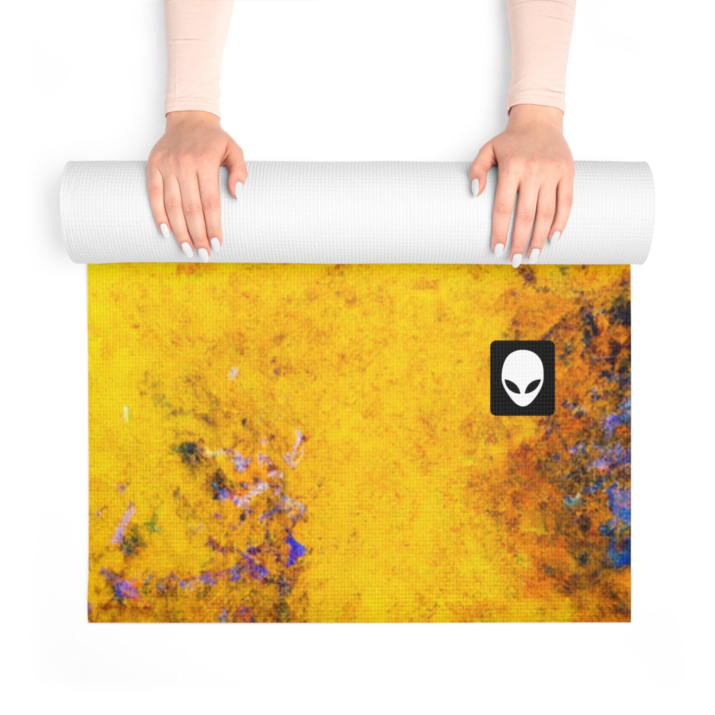 "Exploring Colorful Textures" - The Alien Yoga Mat