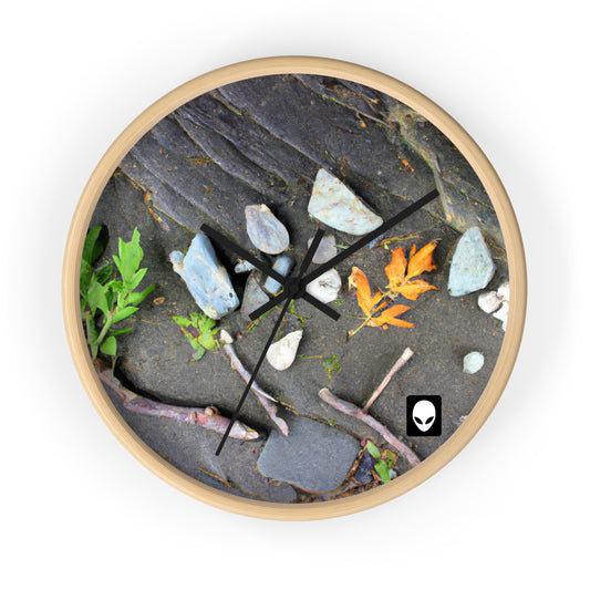 "Elements of Nature: Crafting a Creative Landscape" - The Alien Wall Clock