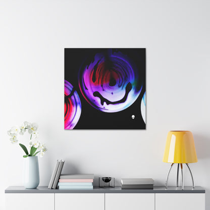 "Exploring Contrasts: A Colorful Dance of Luminance and Chromatic Aberration" - The Alien Canva