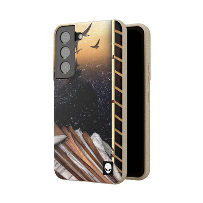 "A Tale of Storytelling Art: A Mixed Media Masterpiece" - The Alien Eco-friendly Cases