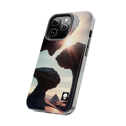 "Alien Landscape Odyssey" - The Alien Tough Phone Cases