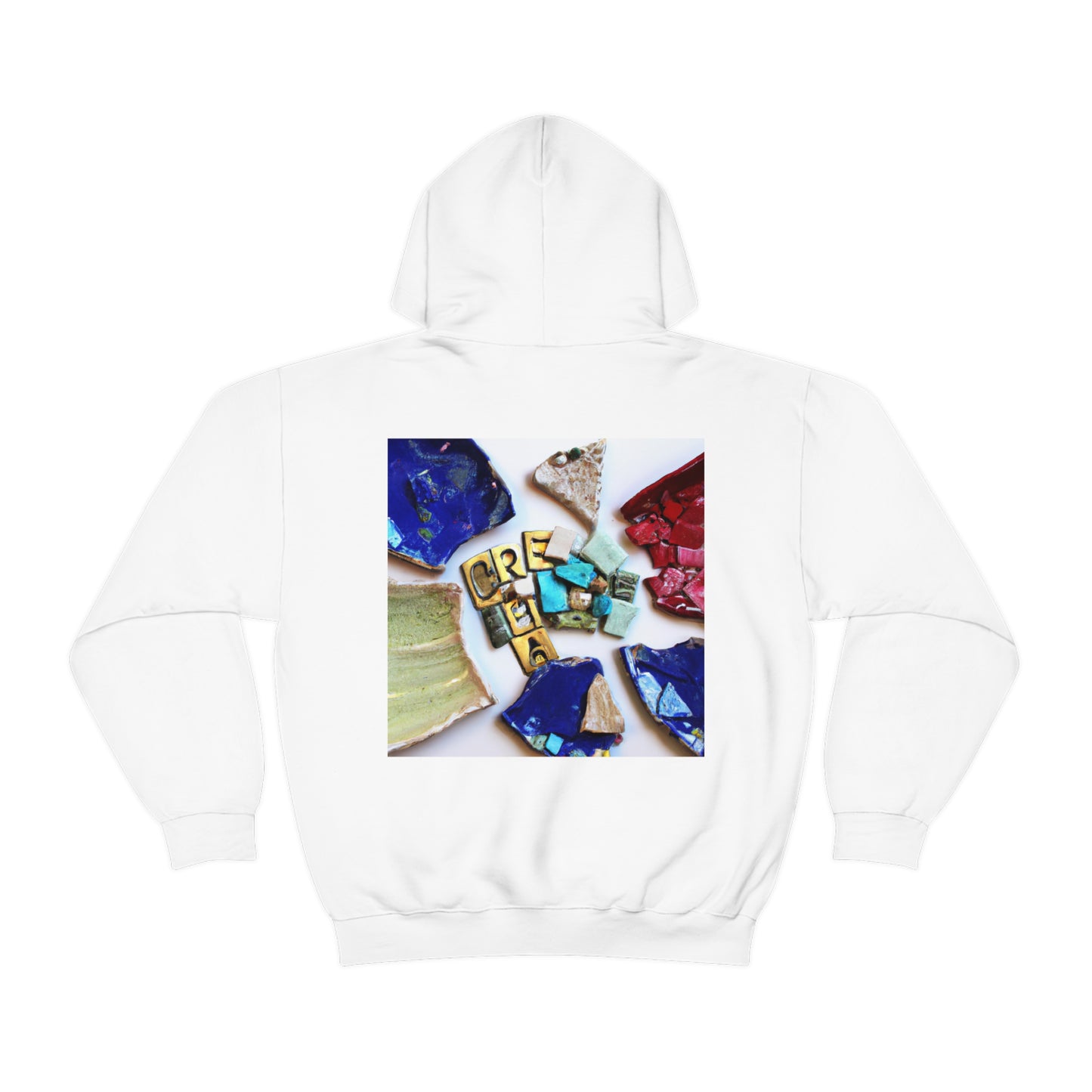 "A Mosaic of Resilience: A Creative Exploration of Strength and Endurance" - The Alien Unisex Hoodie