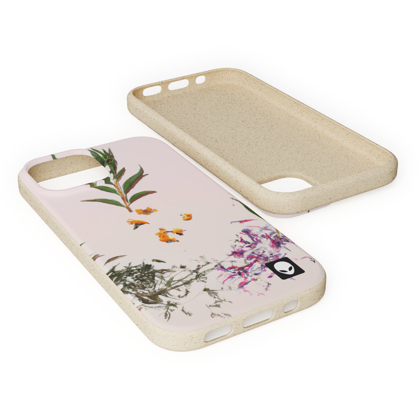 "Exploring Nature's Palette: An Experiment in Abstract Art" - The Alien Eco-friendly Cases