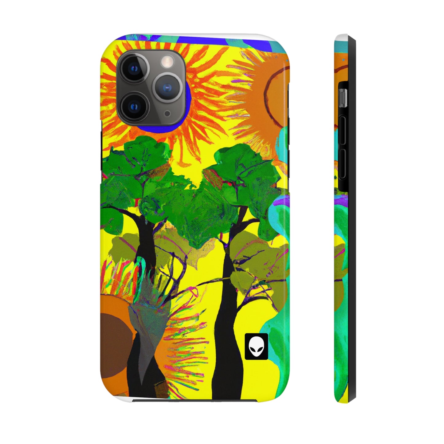 "Colisión de la belleza de la naturaleza": The Alien Tough Phone Cases