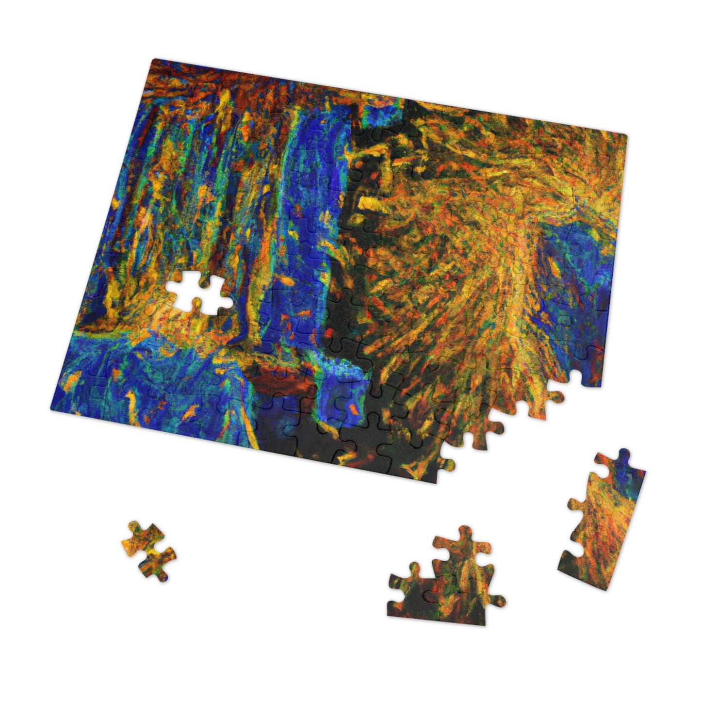 "Attraction Ignited" - The Alien Jigsaw Puzzle