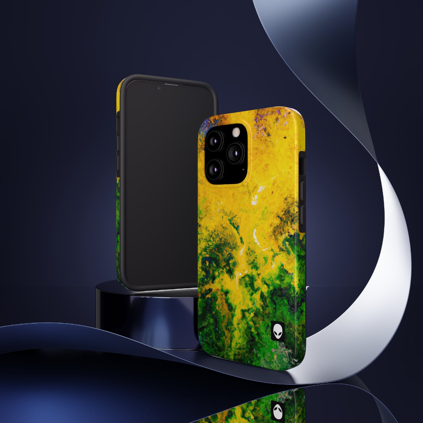 "Exploring Colorful Textures" - The Alien Tough Phone Cases