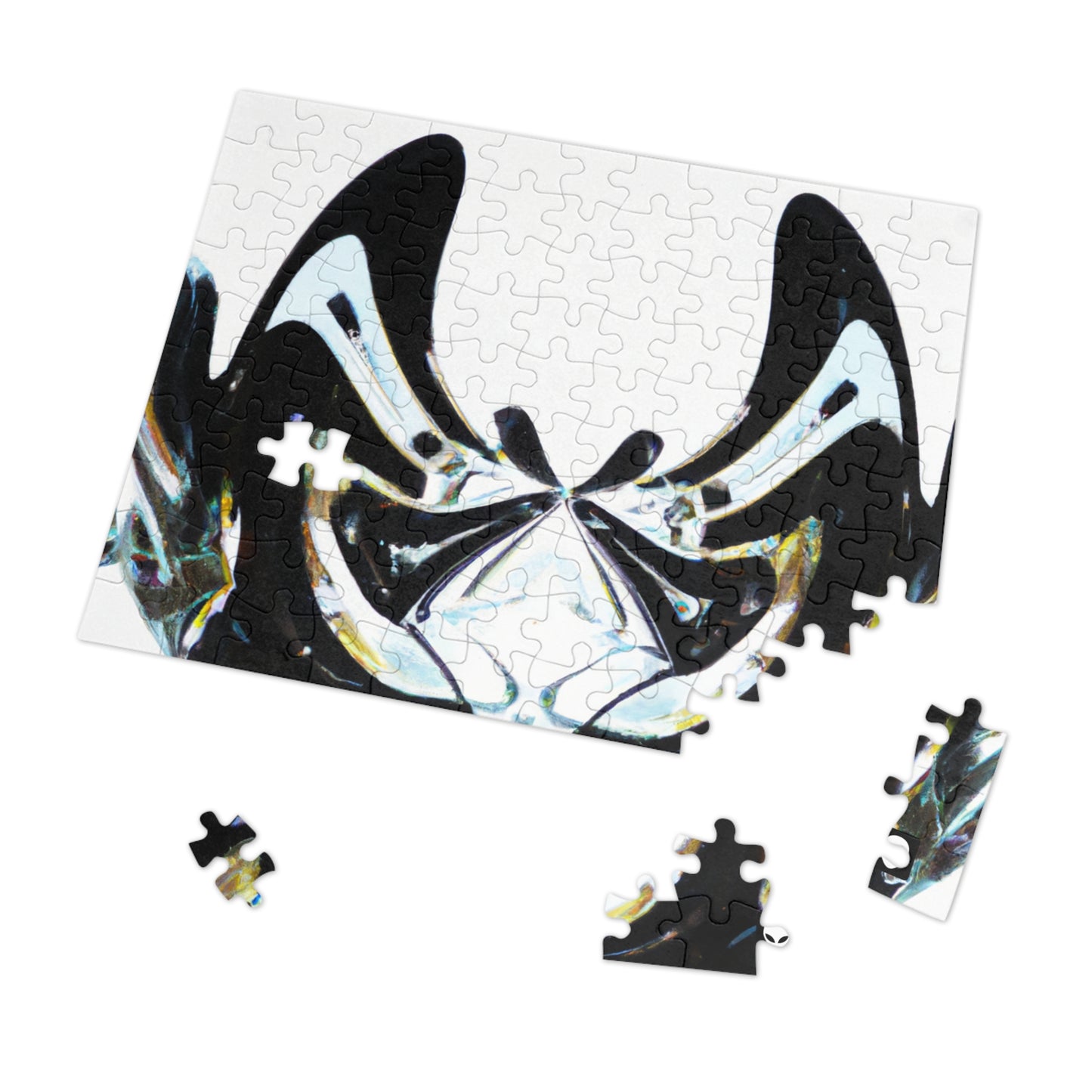 "Fusionando perspectivas: creando una representación visual dinámica" - The Alien Jigsaw Puzzle