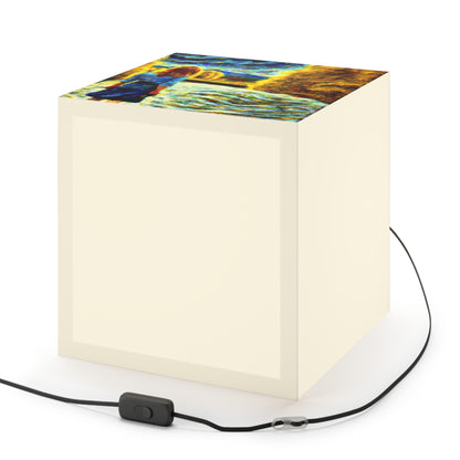 „Entlang der Flussufer des Leids“ – Die Alien Light Cube Lampe