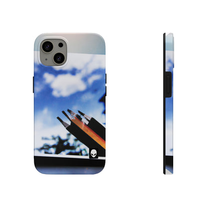 „Colors of Home: Orte durch Kunst erkunden“ – The Alien Tough Phone Cases