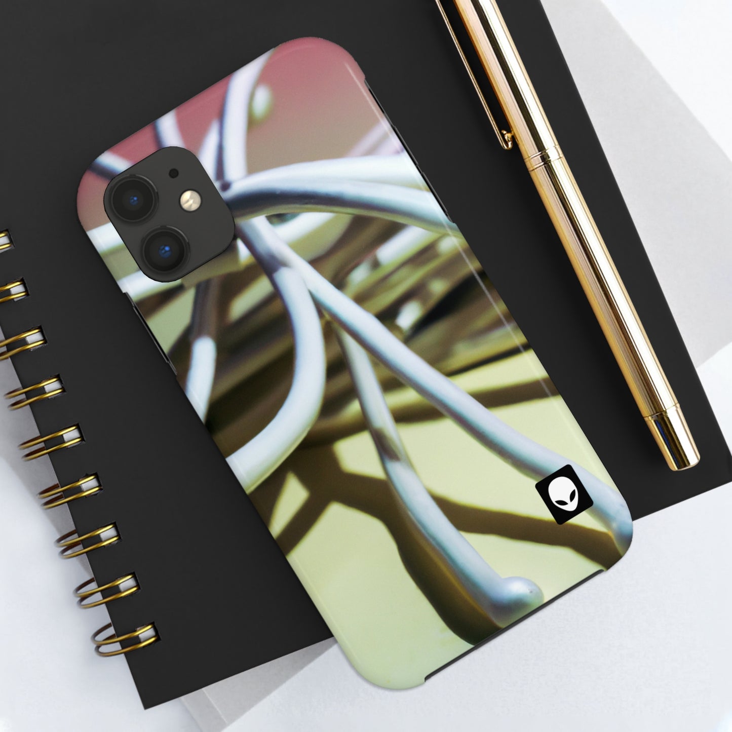 "Arte abstracto: construir emociones a partir de objetos comunes" - The Alien Tough Phone Cases