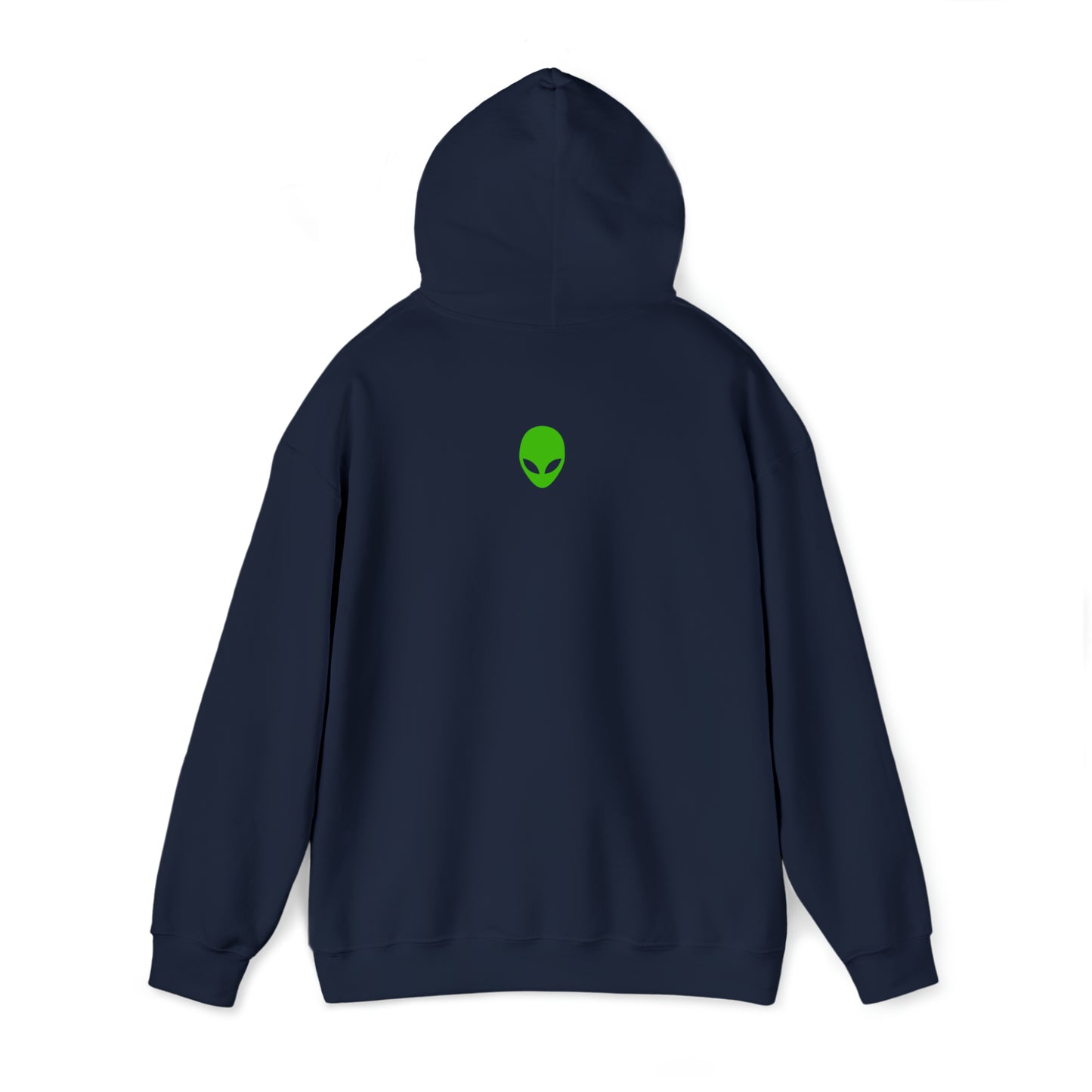 Signo del zodíaco de Piscis - La sudadera con capucha Alien Unisex Heavy Blend™