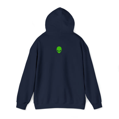 Signo del zodíaco de Piscis - La sudadera con capucha Alien Unisex Heavy Blend™