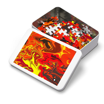 "Abstract Energy in Motion" - The Alien Jigsaw Puzzle