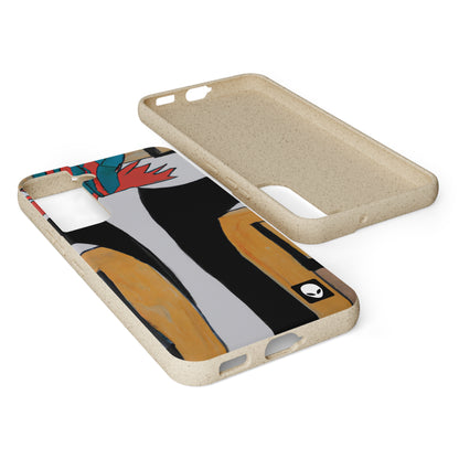 "Explorando el equilibrio y los patrones en el arte abstracto" - The Alien Eco-friendly Cases