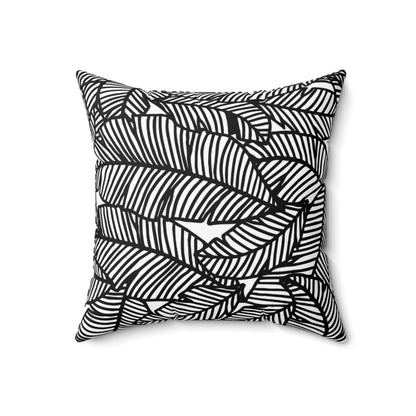 Painted Poetry - The Alien Spun Polyester Square Pillow