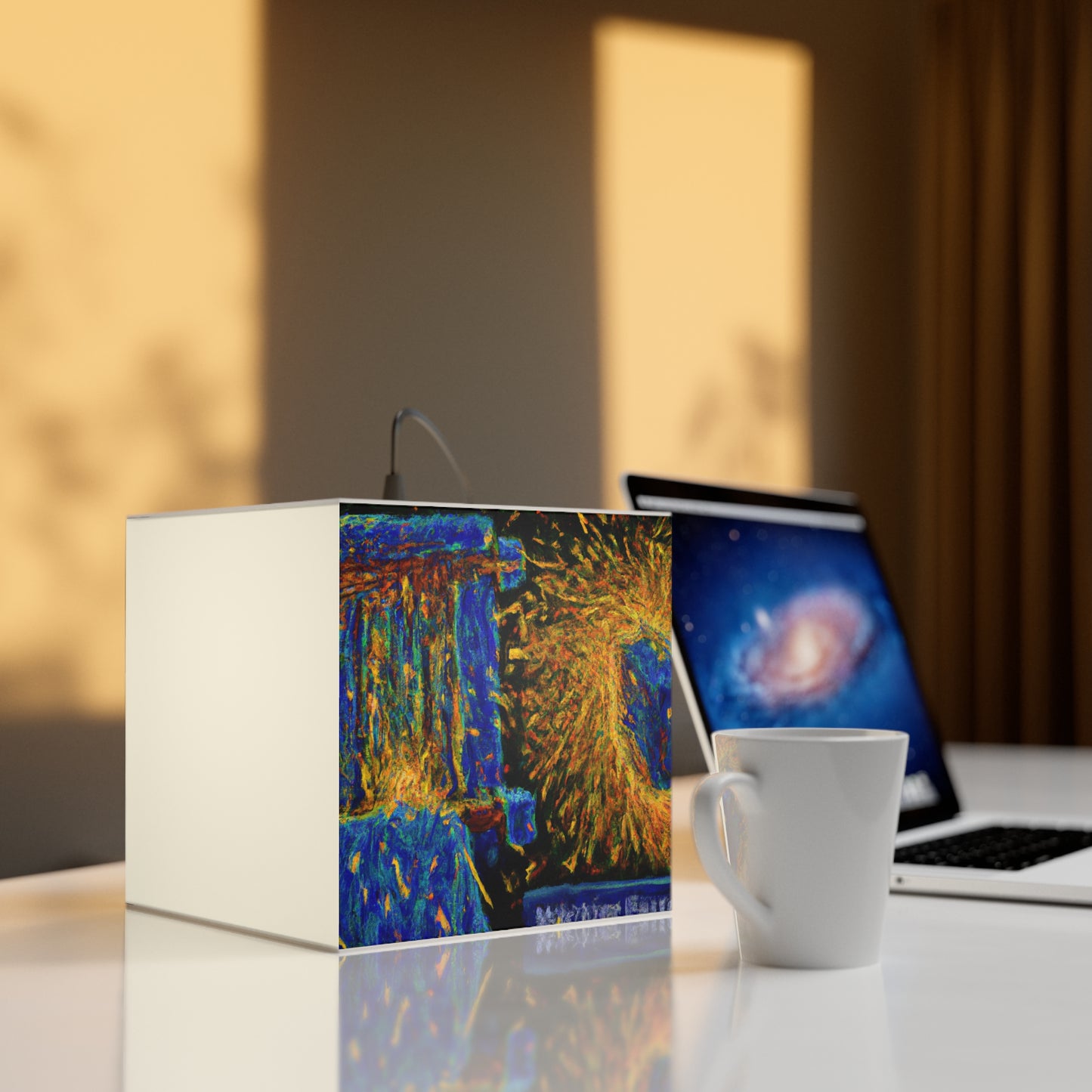 „Attraction Ignited“ – Die Alien Light Cube Lampe