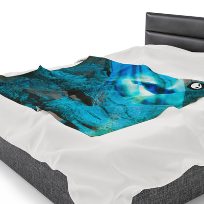 "Dreamscape: Exploring the Inner Realm" - The Alien Velveteen Plush Blanket