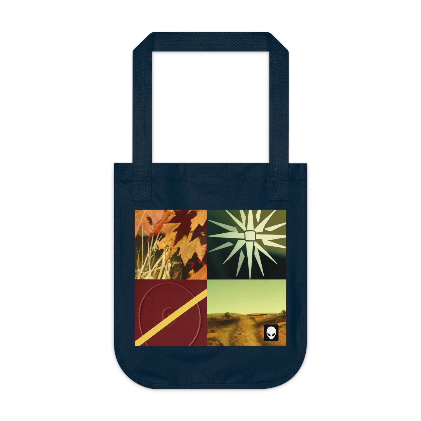 "A Reflection of My Journey: A Collage of Growth and Transformation" - The Alien Eco-friendly Tote Bag