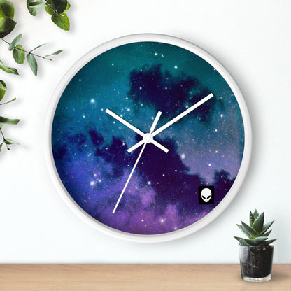 "Sinfonía celestial de medianoche" - El reloj de pared alienígena