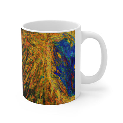 "Attraction Ignited" - The Alien Ceramic Mug 11 oz