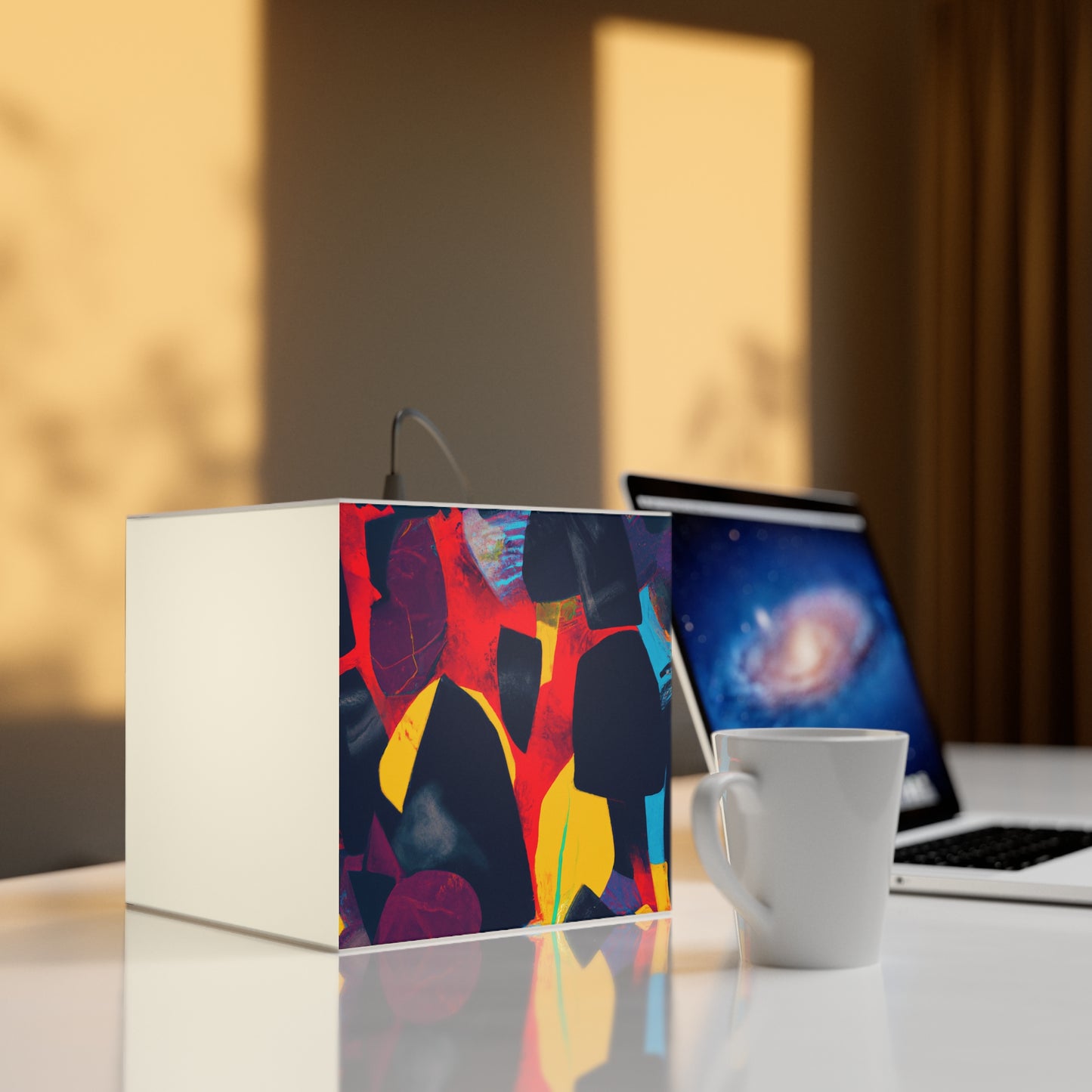 „Ein Mosaik der Emotionen“ – Die Alien Light Cube Lampe