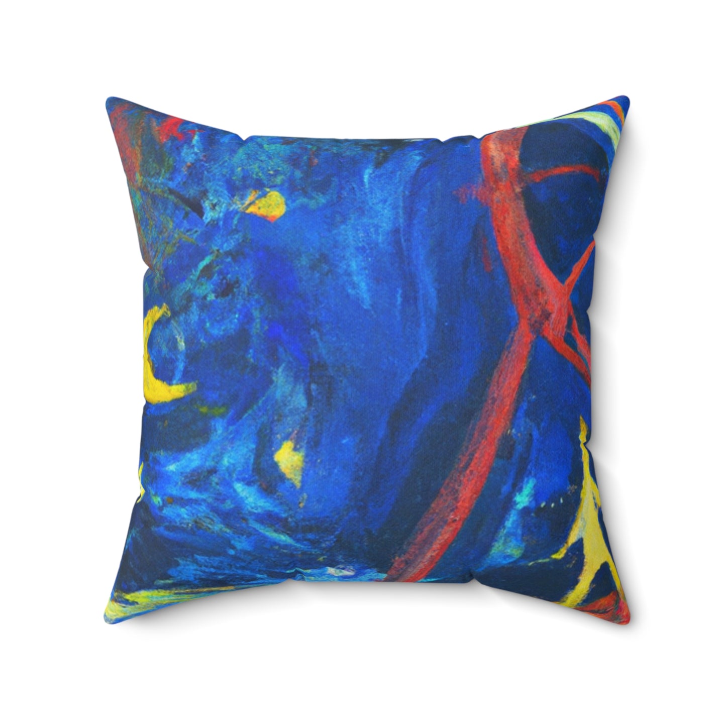 "A Passage Through the Ages" - The Alien Square Pillow