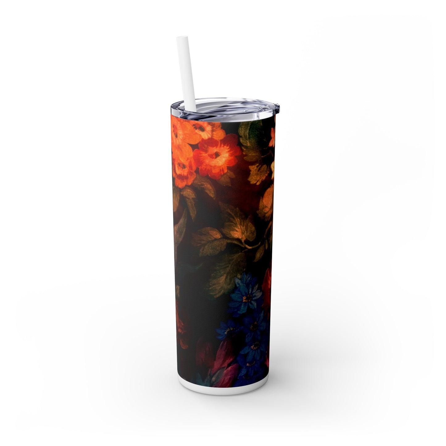 The Artistic Edge - The Alien Maars® Skinny Tumbler with Straw 20oz