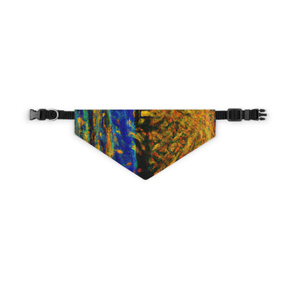 "Attraction Ignited" - The Alien Pet Bandana Collar