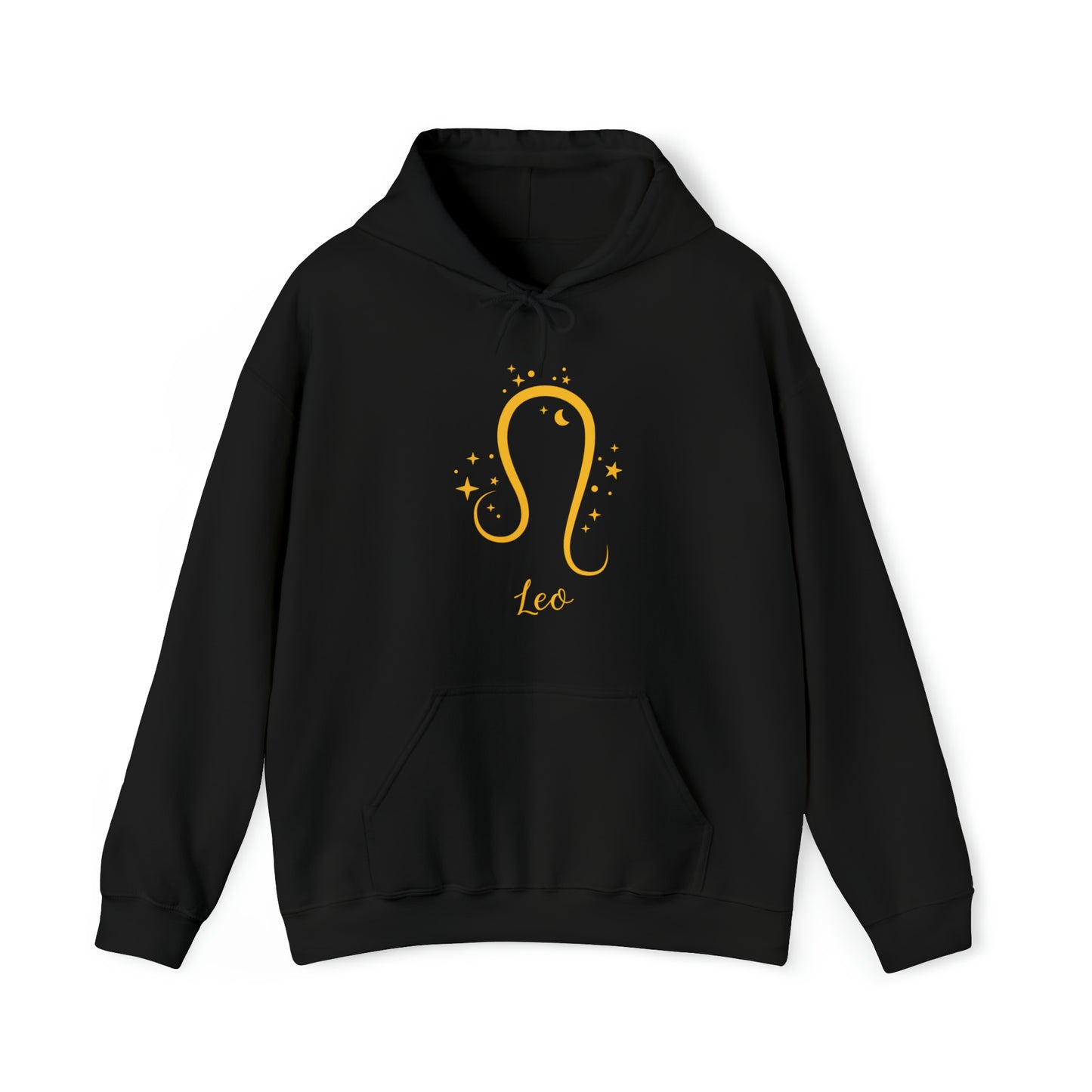 Leo Zodiac Sign  - The Alien Unisex Heavy Blend™ Hooded Sweatshirt