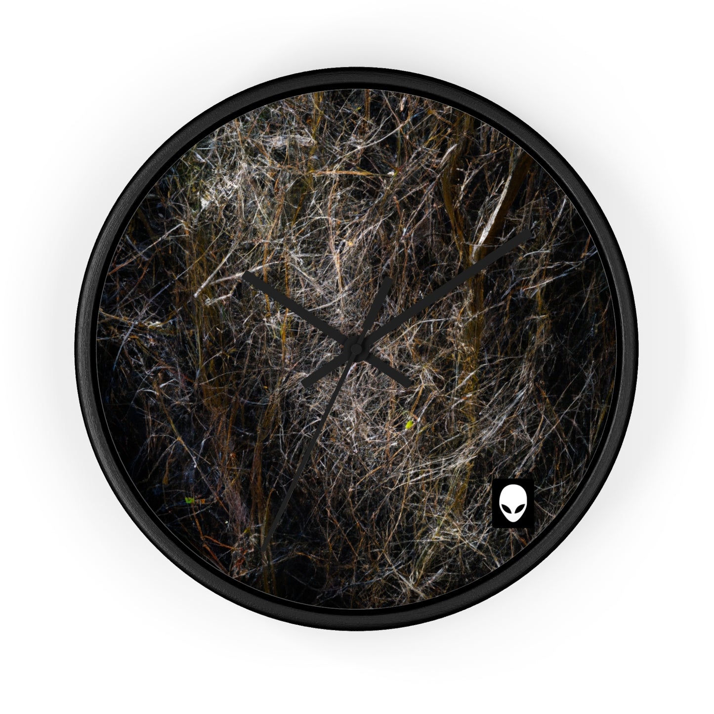 "A Glimpse of Nature's Glory" - The Alien Wall Clock