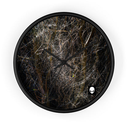 "A Glimpse of Nature's Glory" - The Alien Wall Clock