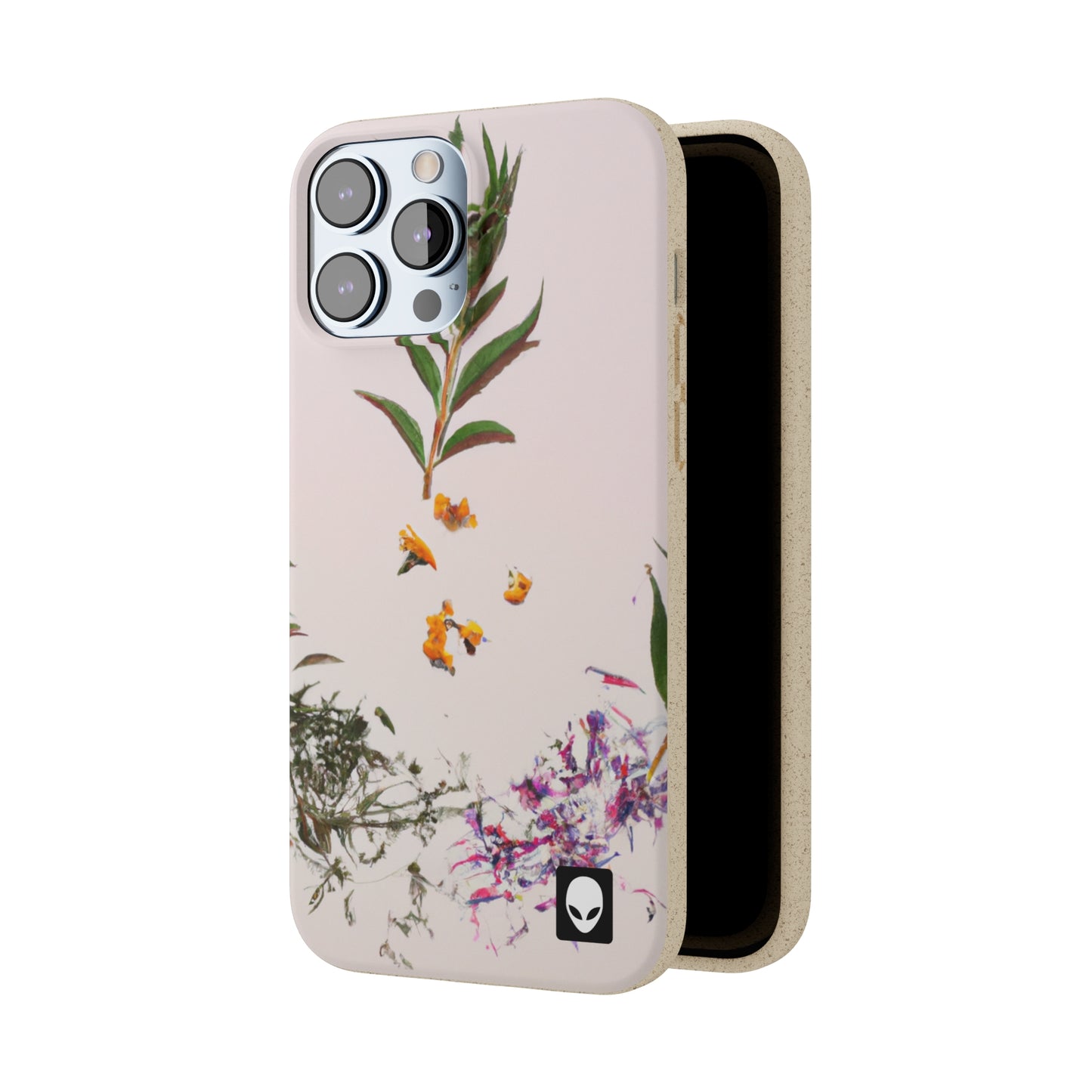 "Exploring Nature's Palette: An Experiment in Abstract Art" - The Alien Eco-friendly Cases