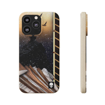 "A Tale of Storytelling Art: A Mixed Media Masterpiece" - The Alien Eco-friendly Cases