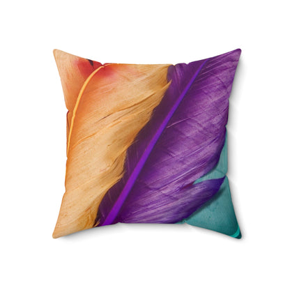 Prism Patterns - The Alien Spun Polyester Square Pillow