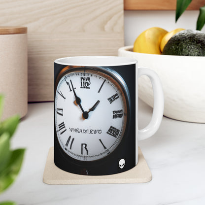 Timeless Visuals: Exploring the Concept of Time Through the Ages. - The Alien Ceramic Mug 11 oz