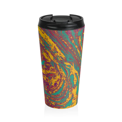 Visionary Vibes - The Alien Stainless Steel Travel Mug