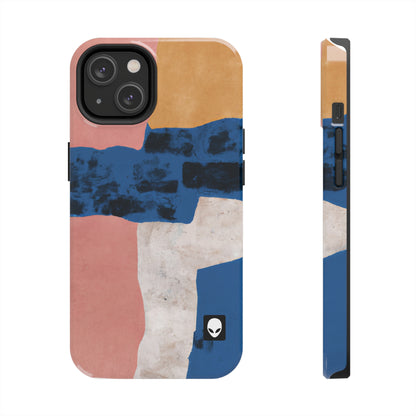 "Interacción de luces y sombras: un collage abstracto" - The Alien Tough Phone Cases