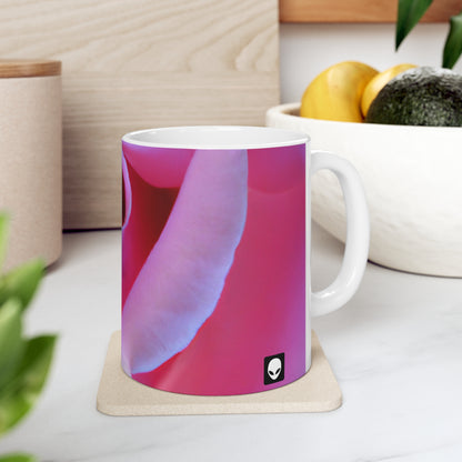 "Blissful Blooms: The Delicate Beauty of Nature" - The Alien Ceramic Mug 11 oz