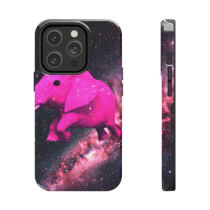 "Majestic Pinkelephant Exploration": las fundas para teléfonos extraterrestres resistentes