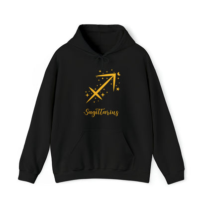 Sagittarius Zodiac Sign  - The Alien Unisex Heavy Blend™ Hooded Sweatshirt