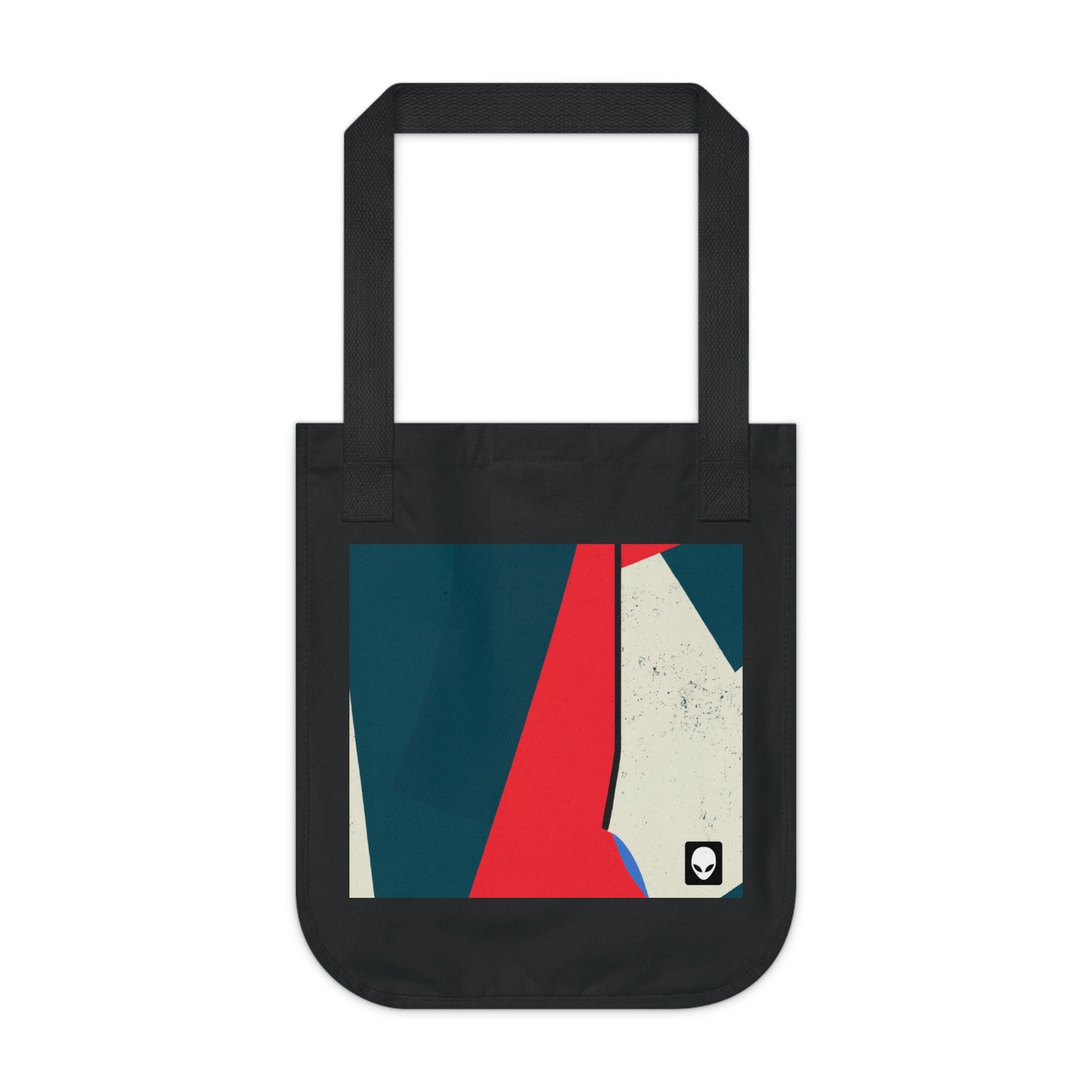 "Abstract Expressionism: Exploring Lines and Shapes" - The Alien Eco-friendly Tote Bag